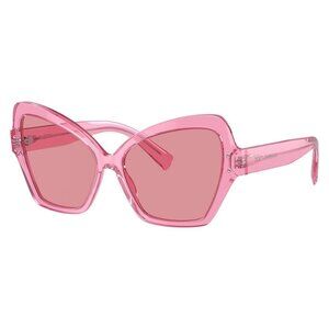 New Dolce & Gabbana Pink Butterfly DG4463 3148/30 Sunglasses Women
